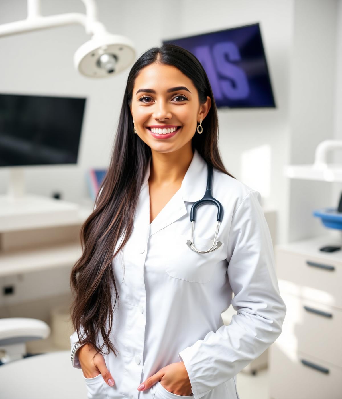 Dentist reviewing patient follow-up opportunities